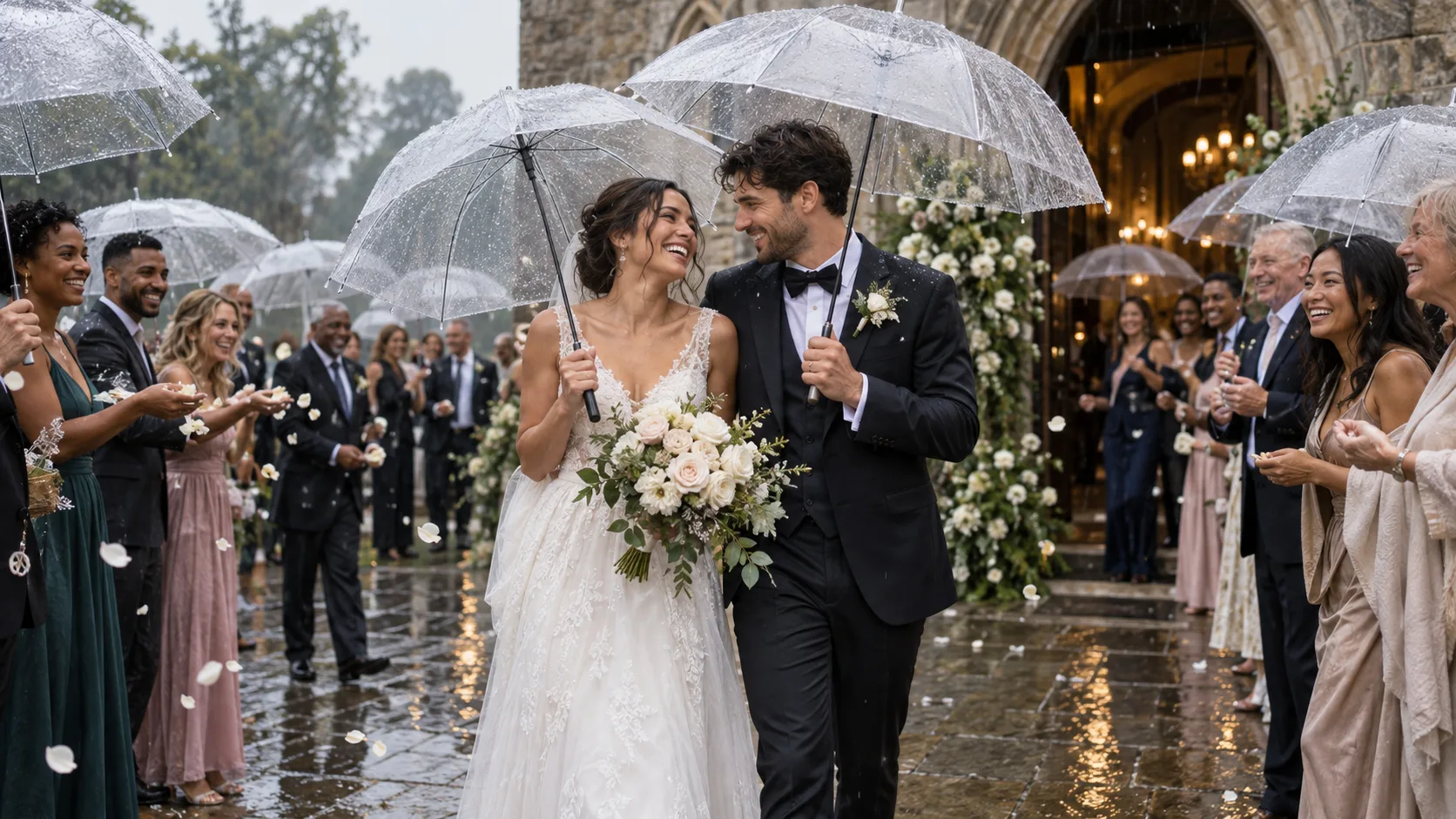 Rainy Wedding Day Ideas: A Practical Backup Plan