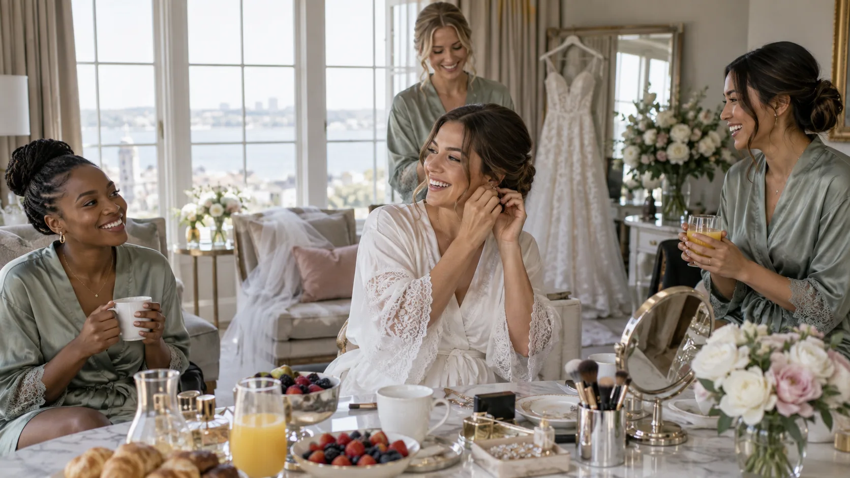 A Calm Wedding Morning Timeline: What to Do and When